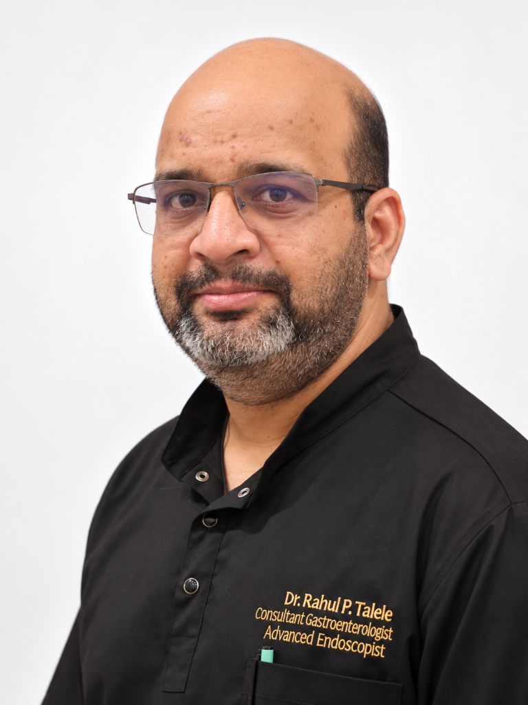 Dr Rahul Talele, Consultant Gastroenterologist, Hepatologist and Advanced Endoscopist at GastroCare Hospital, Chhatrapati Sambhajinagar